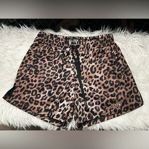 Kill Crew Muay Thai shorts XL leopard print unisex martial arts boxing mma